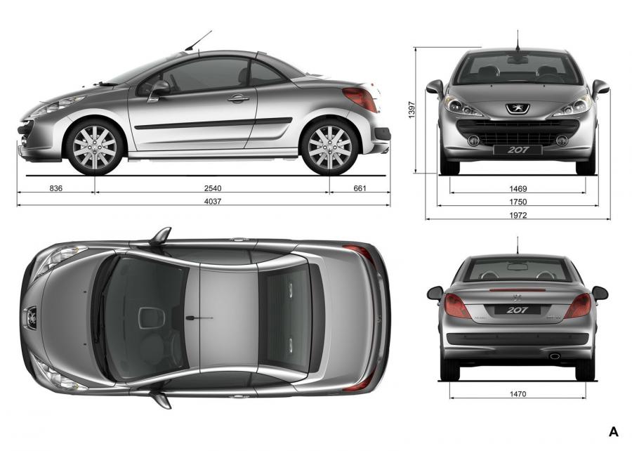  Peugeot 207 CC 2007 года  (фото 69 из 72)